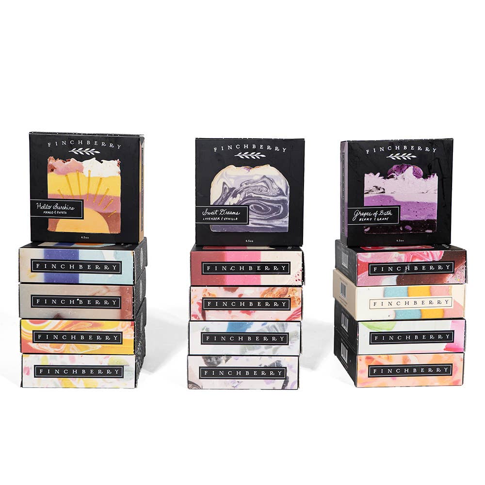 15 Top Selling Soap Bars Collection with Basket Display Unit