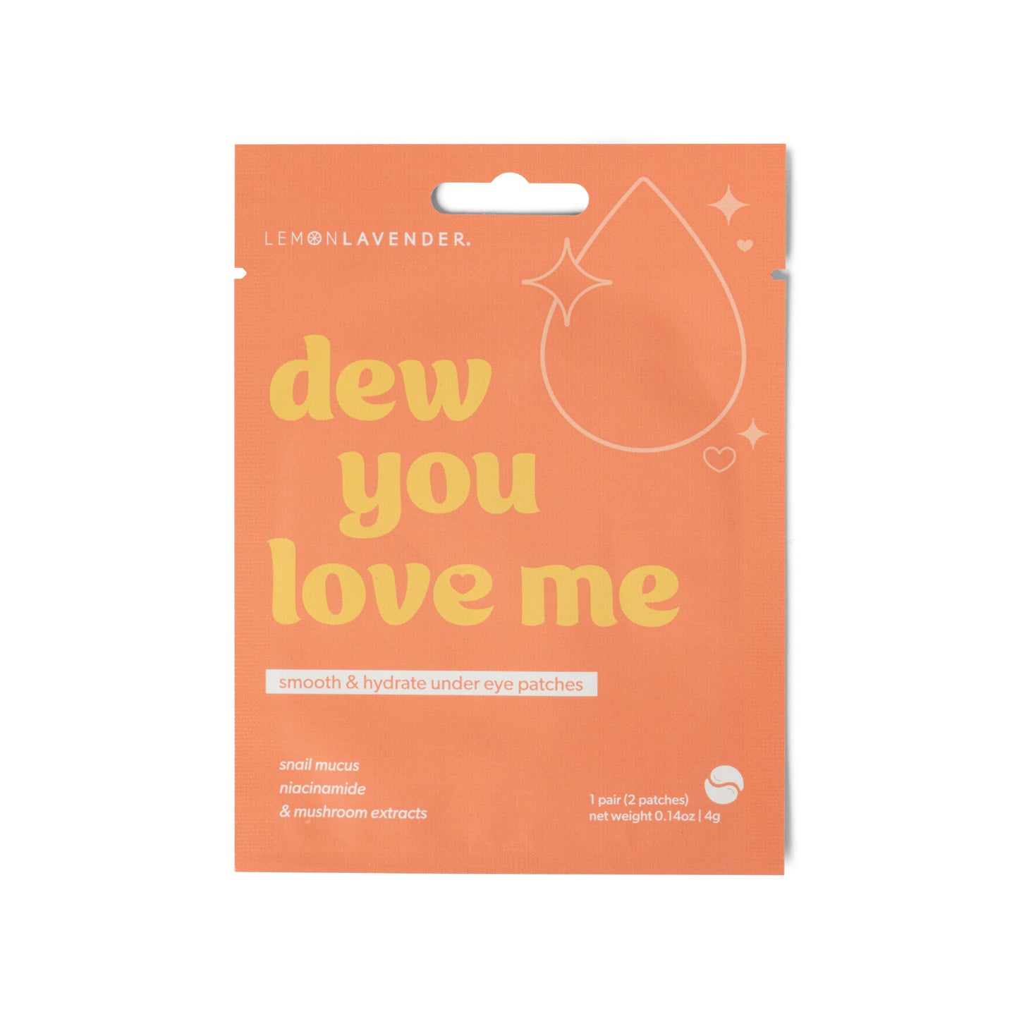 Lemon Lavender Eye Candy Foil Under Eye Patches Open Stock