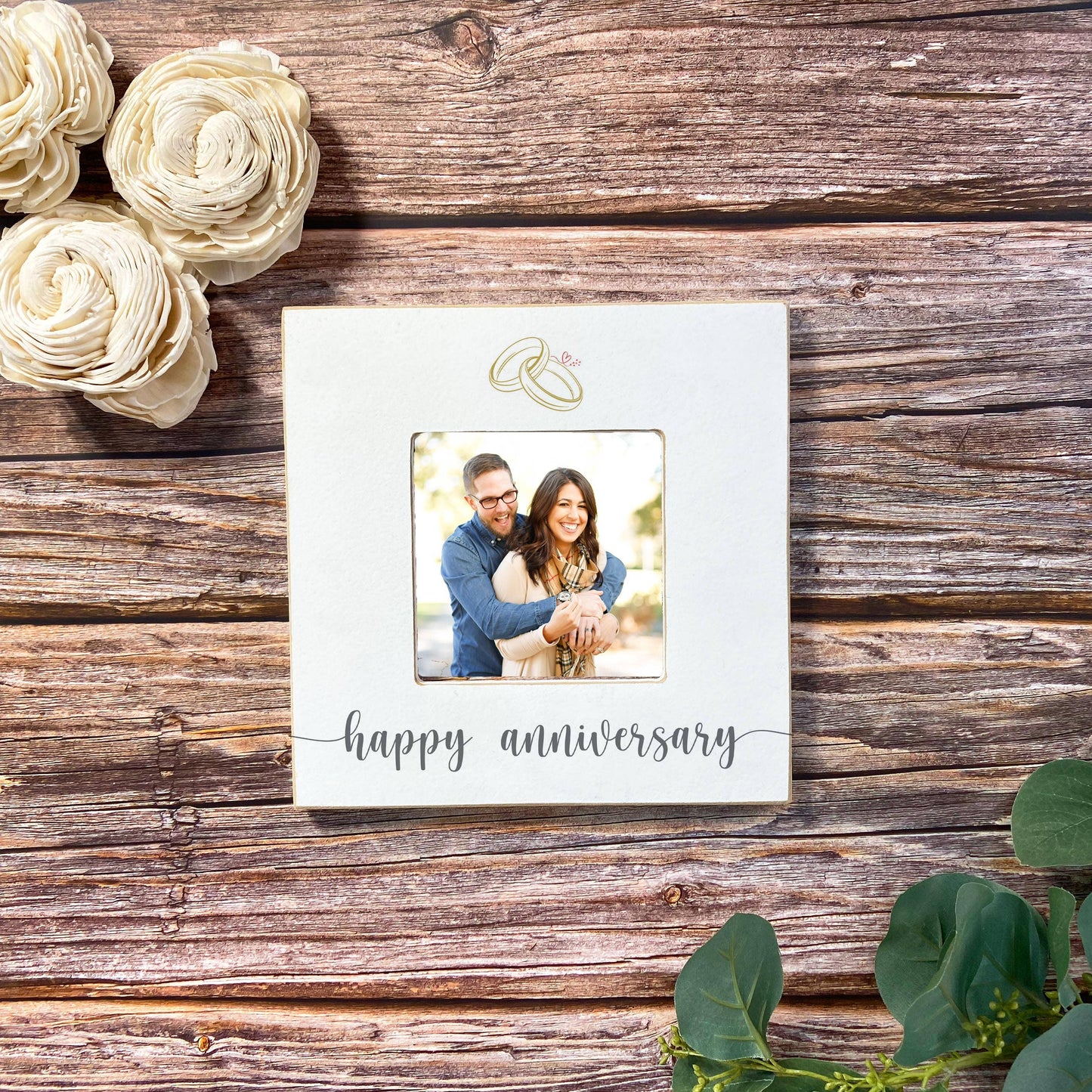 Happy Anniversary Picture Frame, Anniversary Gifts
