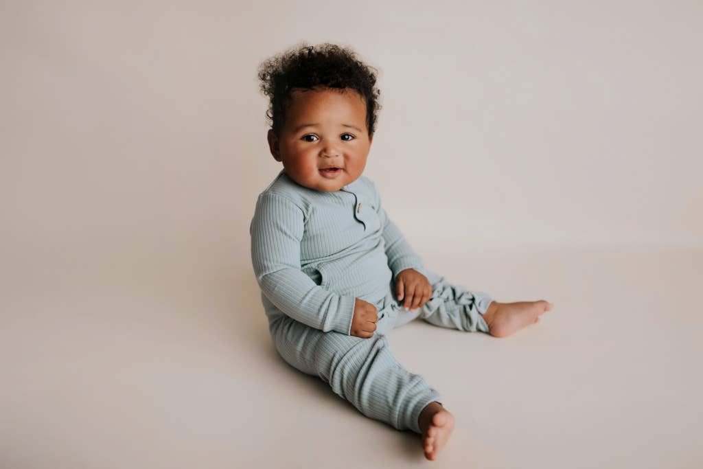 Baby Ribbed Playsuit with Pockets