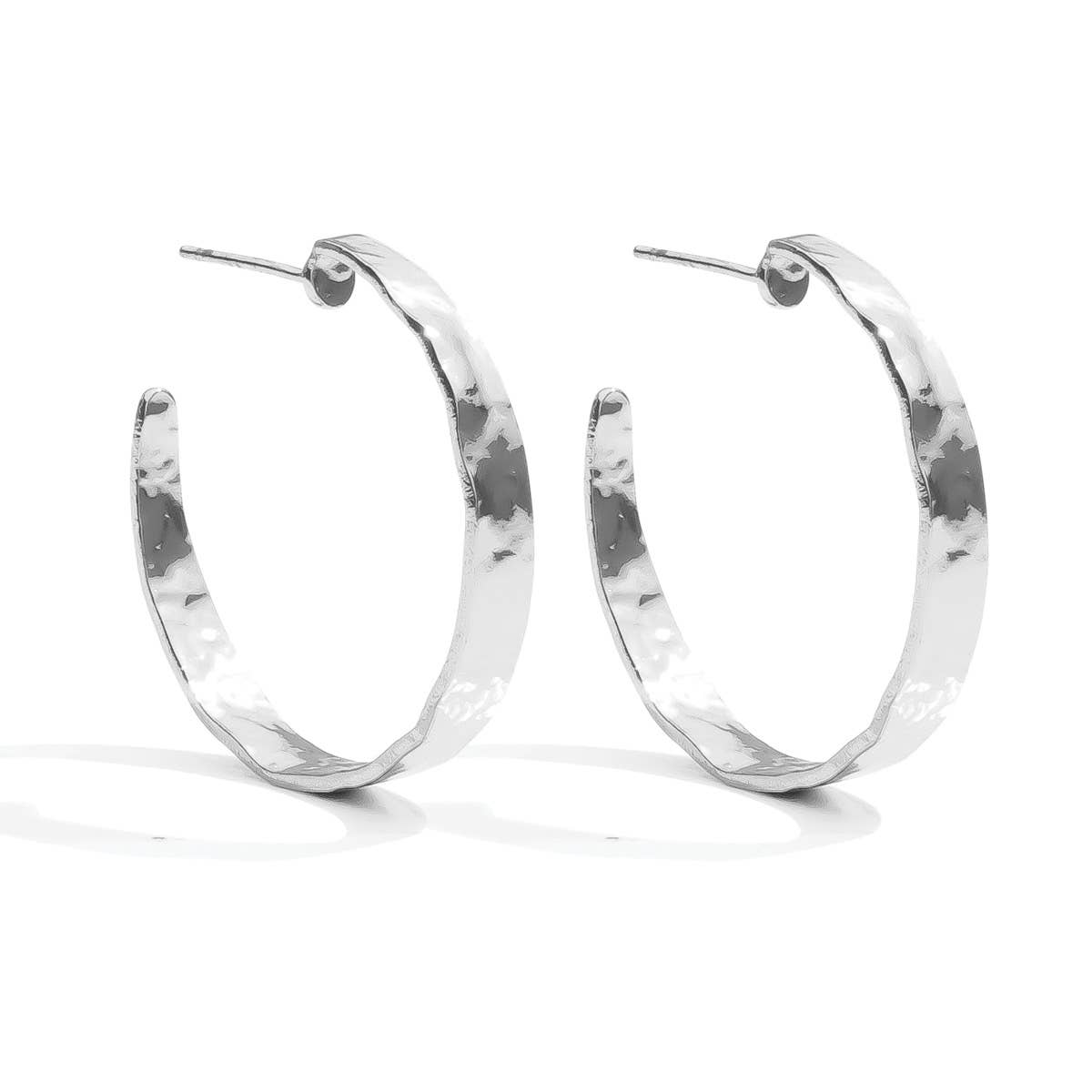 Perfectly Gilded Hoops