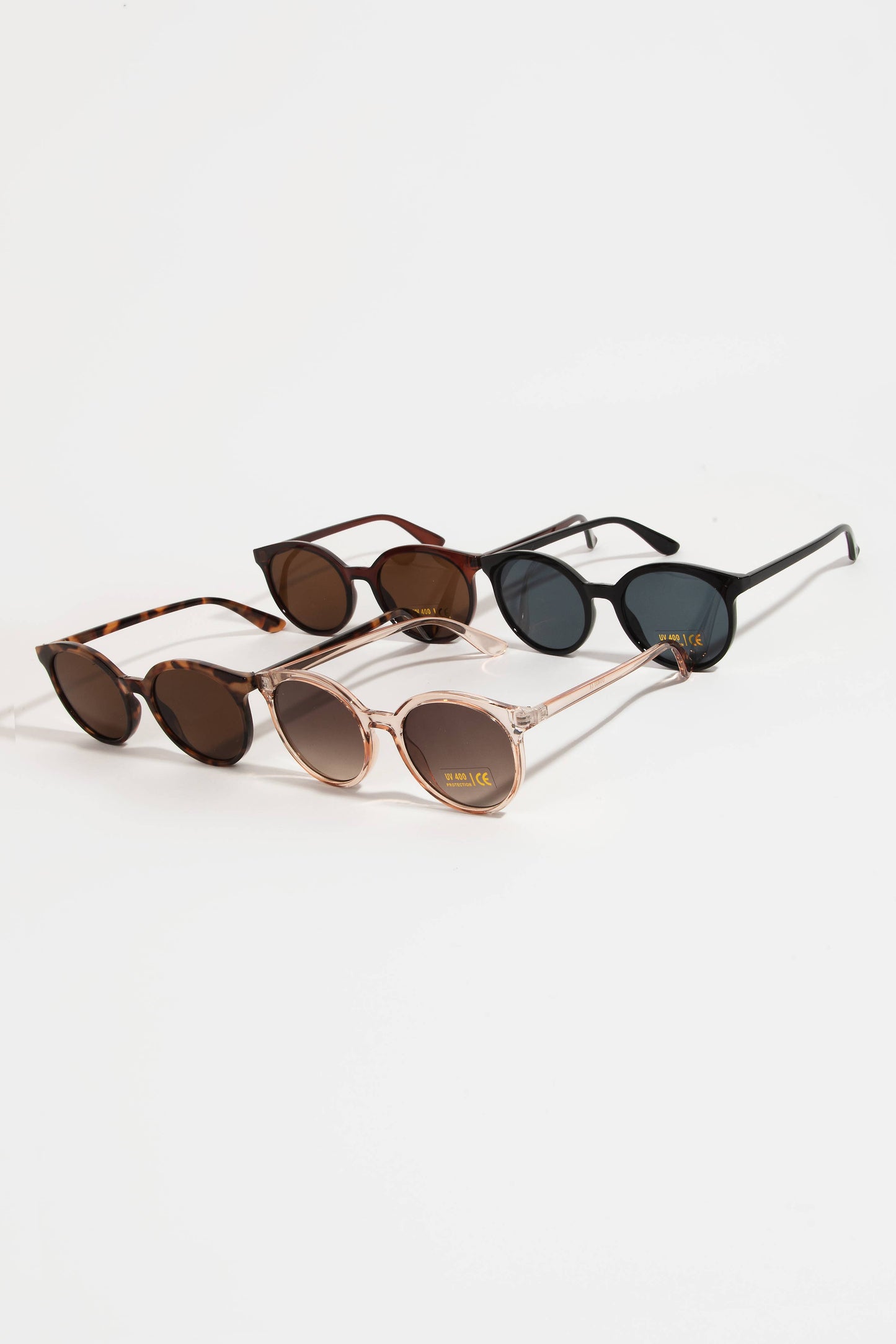 Plastic Round Lens Sunglasses