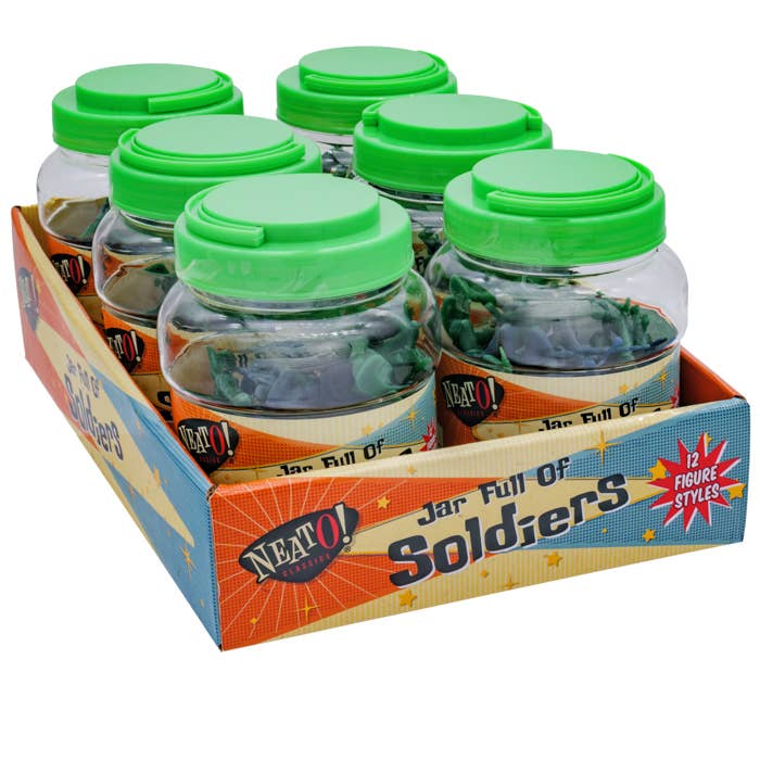 Neato! Jar Full of Soldiers- Retro Classic