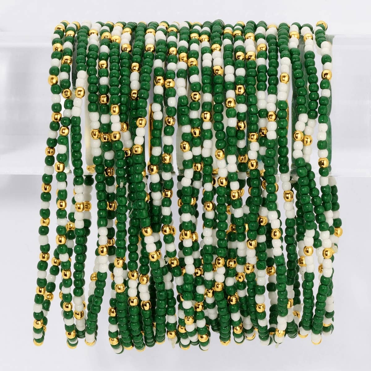 Stretch Seed Bead GAME DAY Bracelets