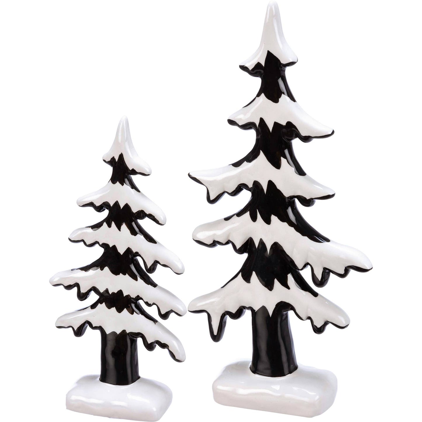Snowy Trees Figurine