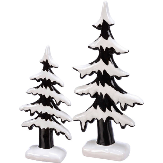 Snowy Trees Figurine