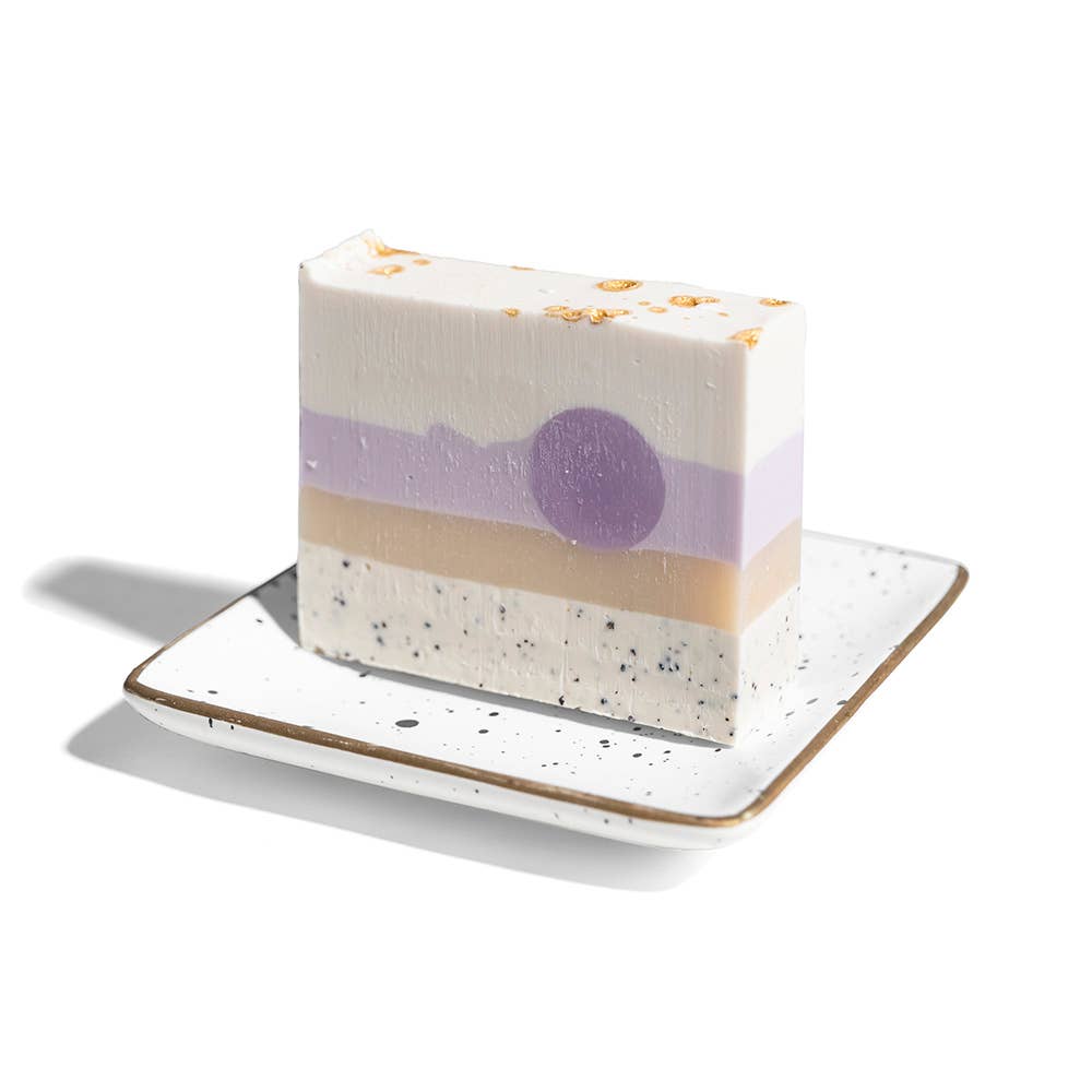 Speckled Ceramic Soap Dish Home Bathroom Decor
