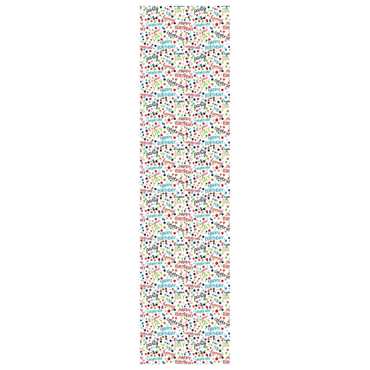 Everyday Premium Wrapping Paper Roll-Birthday  - 4 Designs