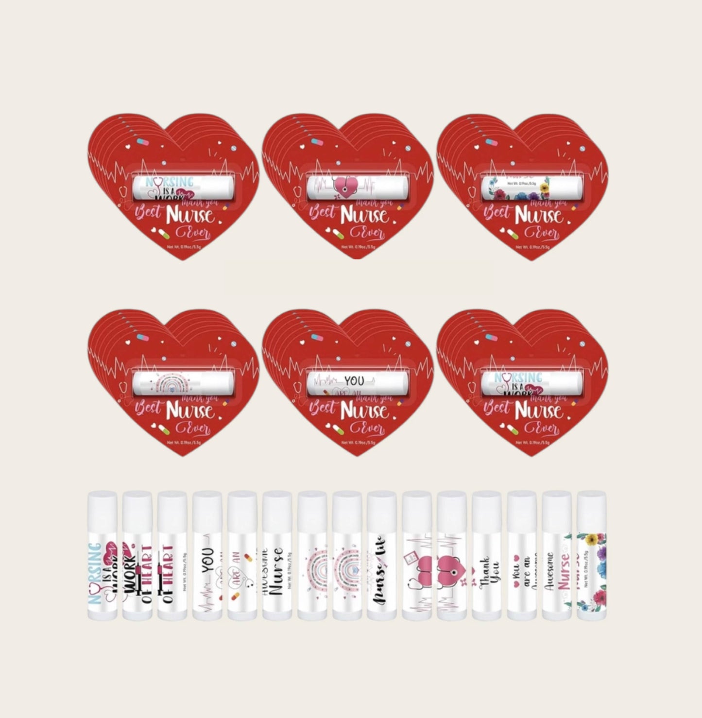 Nurse theme lip balm sets