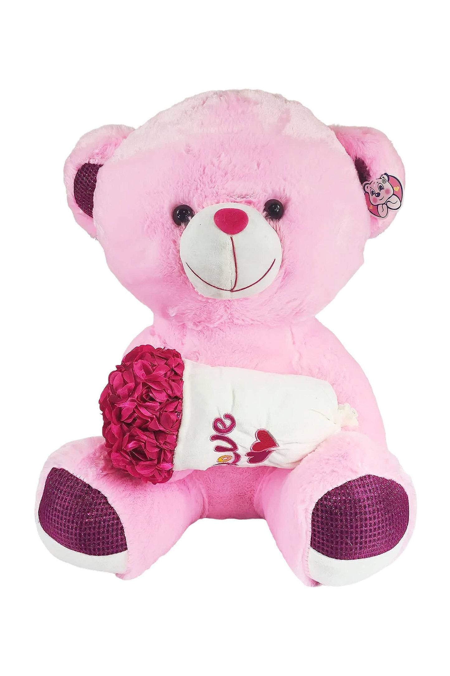 Luxe Rose Bouquet Teddy Bear - 24 Inch