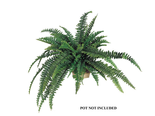 48" Boston Fern Plant - Indoor/Outdoor Faux Fern